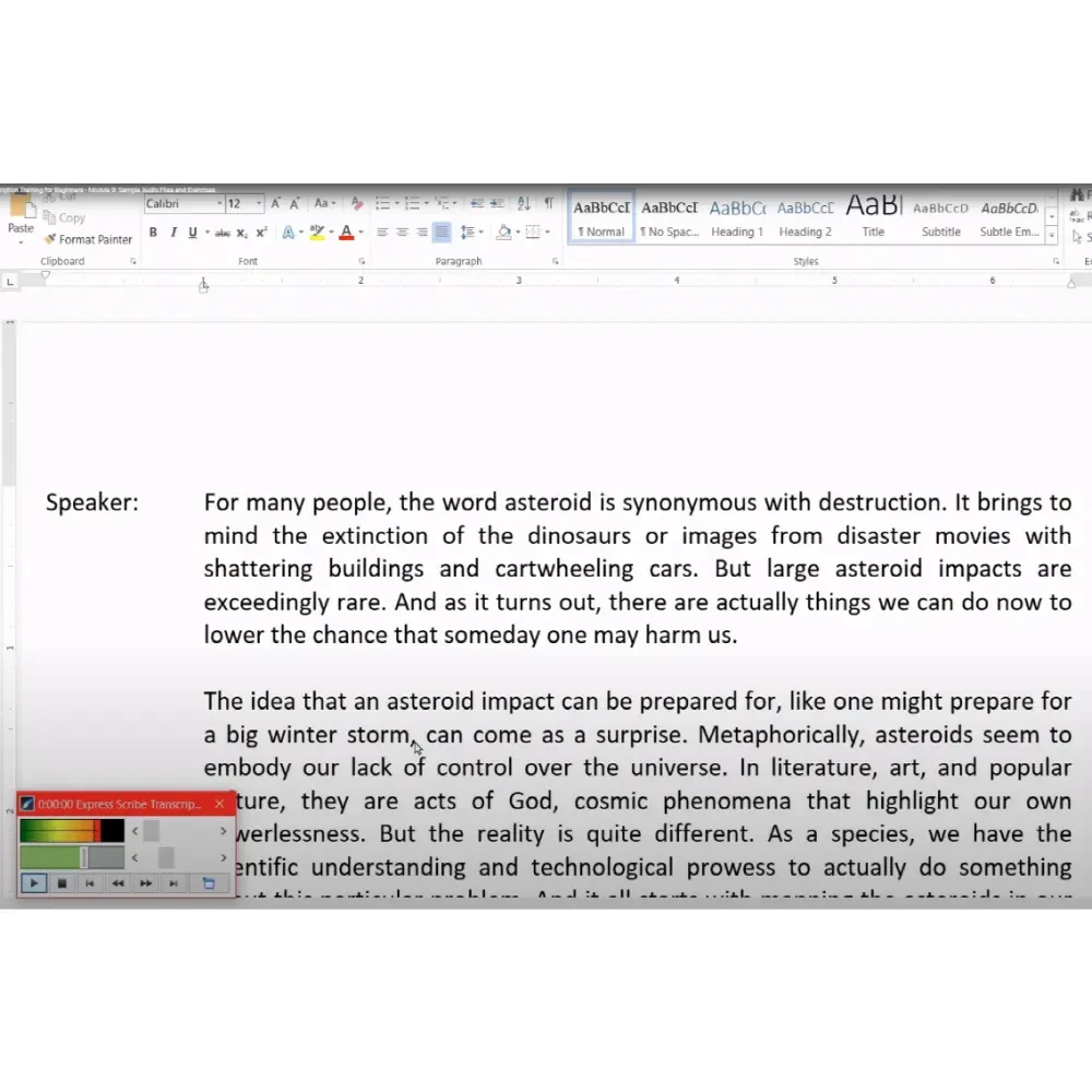 Physician Dictation Audio Datasets