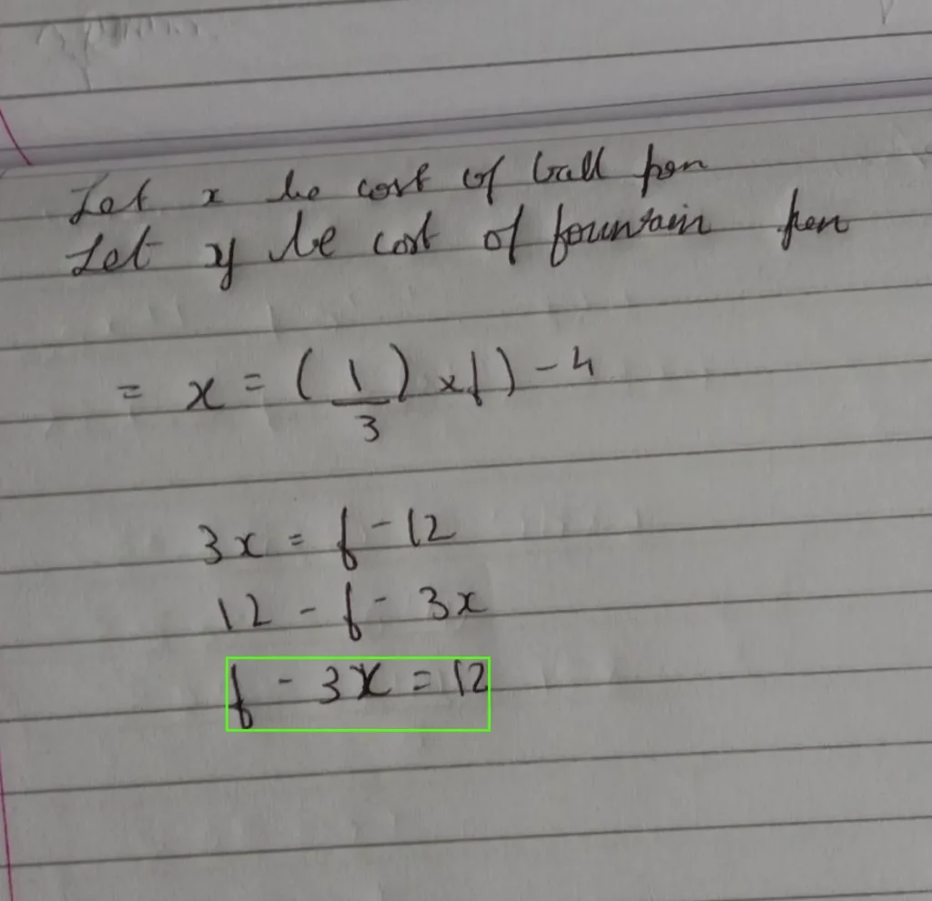 Handwritten Equation Recognition for Education