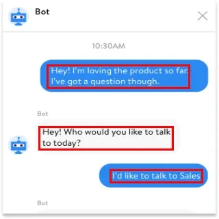 HUMAN-BOT CONVERSATIONS