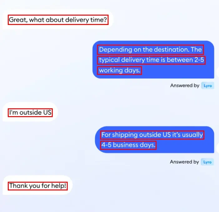 HUMAN-BOT CONVERSATIONS