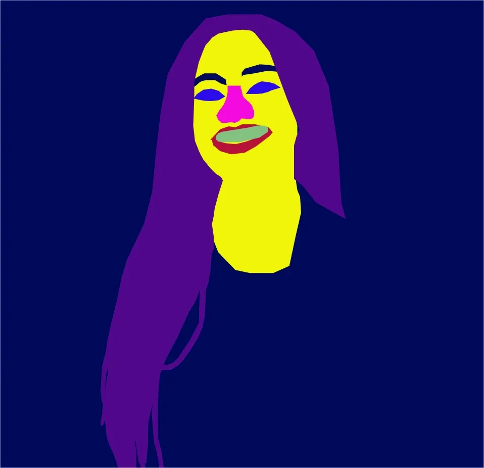 Facial Color Segmentation Dataset