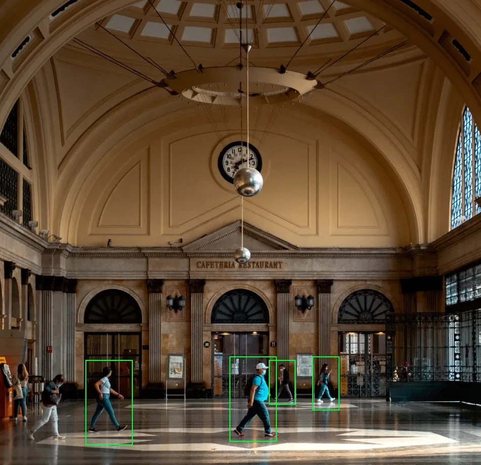 Large-scene Multi-camera Person Re-identification dataset
