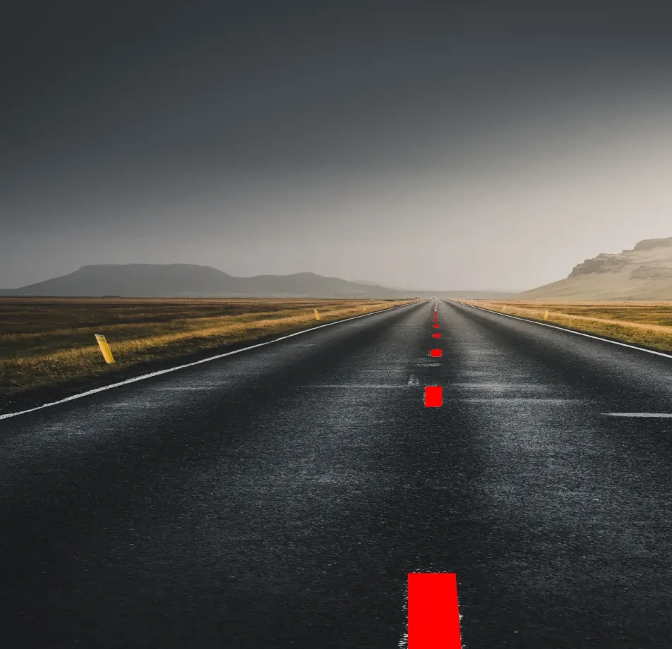Lane Merging and fork Area Segmentation Dataset