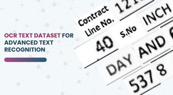 OCR Text Dataset for Advanced Text Recognition