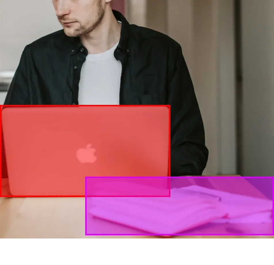 Objects and Distractions Segmentation Dataset