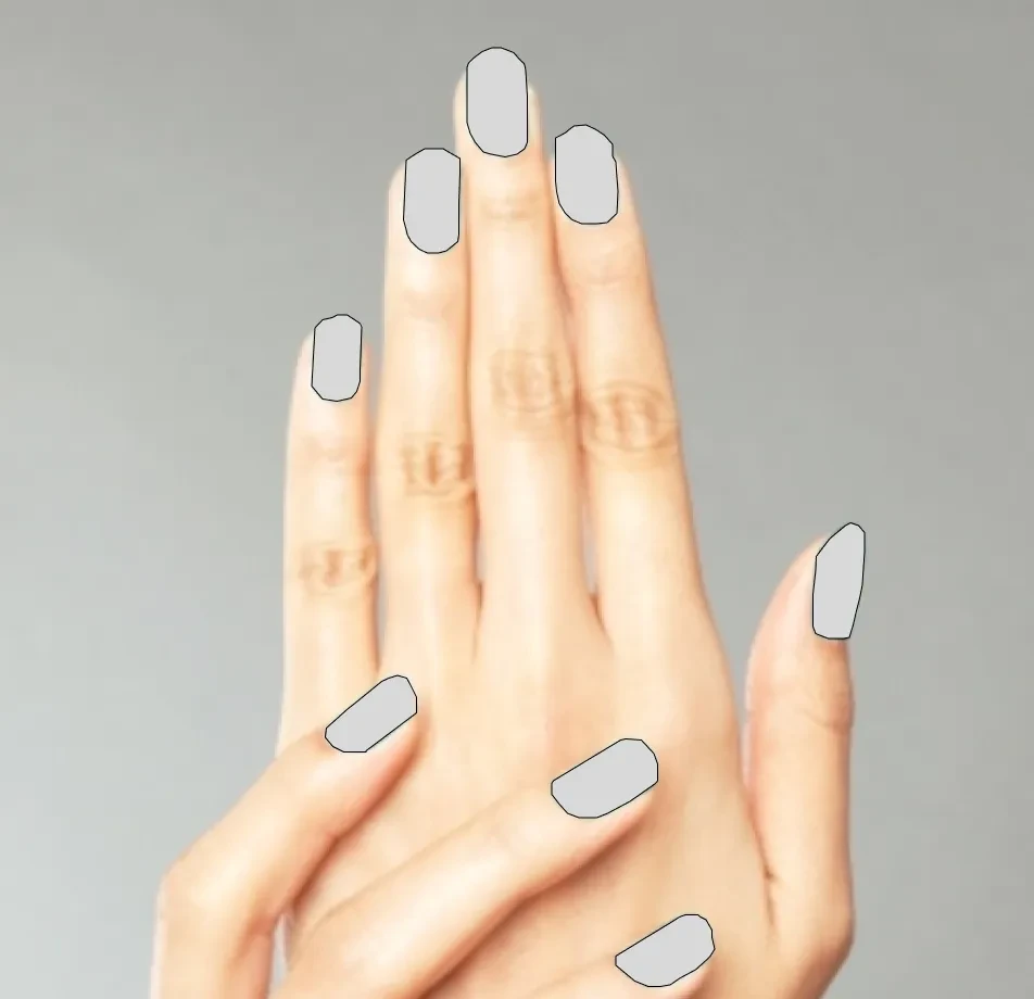 Nails Contour Segmentation Dataset