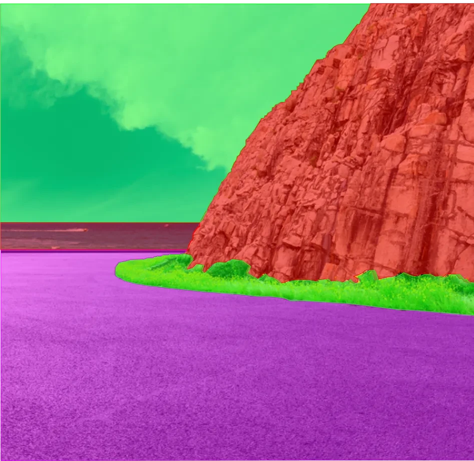 Panoptic Scenes Segmentation Dataset