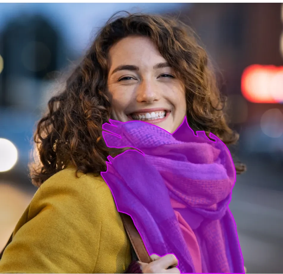 Scarf Segmentation Dataset