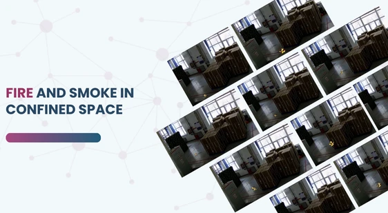Fire and Smoke in Confined Space Synthetic Dataset
