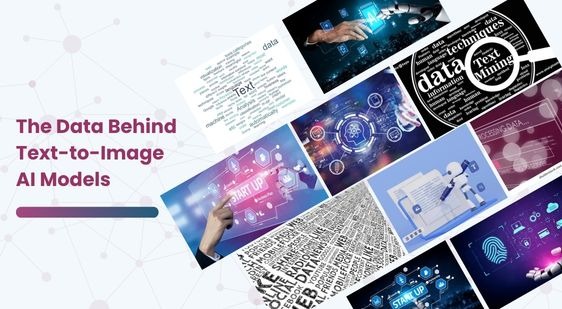Text-to-image AI model generating images from text prompts